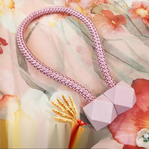 [록신]커튼끈 조커 장식 유럽 커튼 버클, 하나의 가벼운 분말