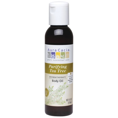 아우라카시아 아로마테라피 바디 오일, 118ml, 1개, Purifying Tea Tree