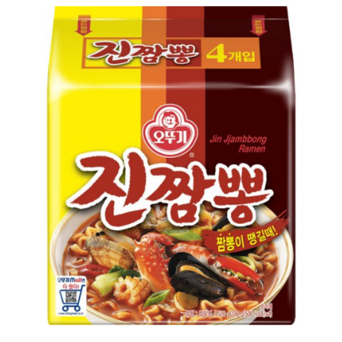 오뚜기 진짬뽕 봉지라면, 120개