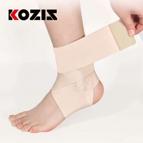 코지스 좌우겸용 얇은 발목보호대: 자유로운 움직임과 안정적인 지지, 일상 속 편안함을 더하다 엘초이스발목보호대