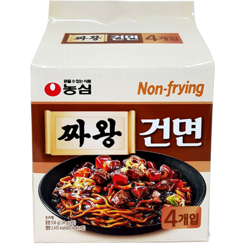 농심 짜왕 건면, 8개