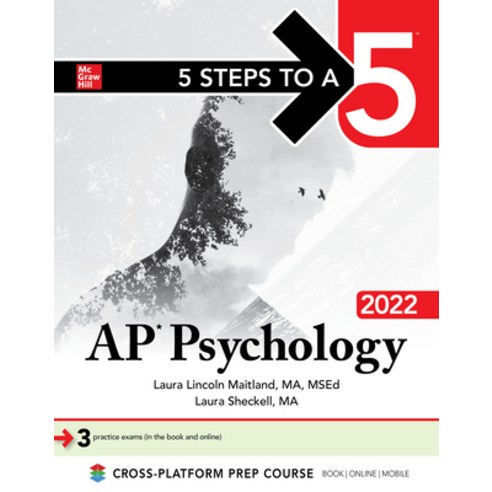 5 Steps to a 5: AP Psychology 2022 Hardcover, McGraw-Hill Education, English, 9781264267699