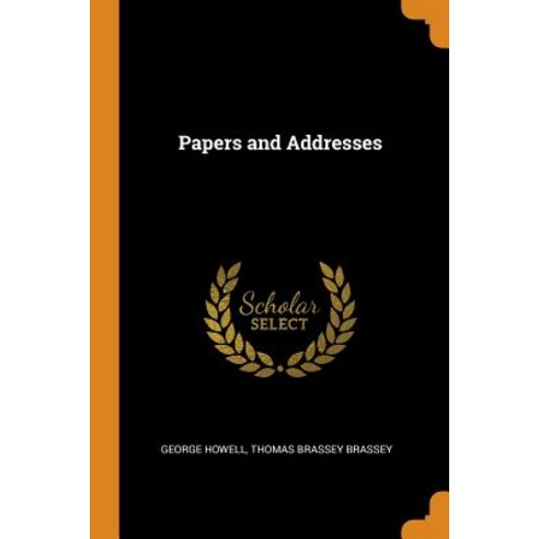 (영문도서) Papers and Addresses Paperback, Franklin Classics, English, 9780341831303