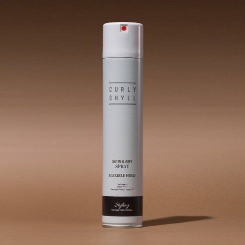 커리쉴 새틴 앤 에어리 스프레이로 아침 스타일링 고민 끝!