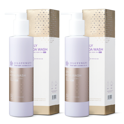 질경이 데일리 에코아워시 여성청결제 젤타입, 200ml, 2개