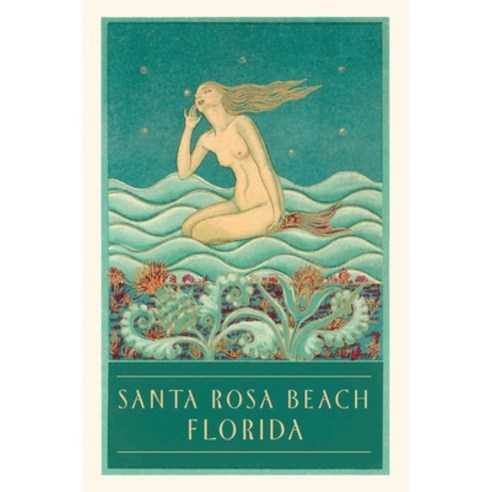 (영문도서) Vintage Journal Santa Rosa Beach Mermaid Paperback, Found Image Press, English, 9781669520177