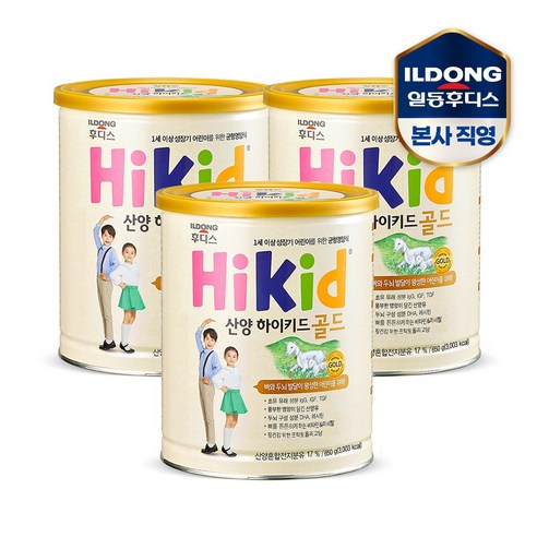 후디스 NEW 산양하이키드 골드 650g 3캔, 3개, 단품