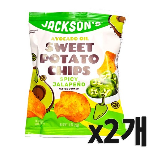 잭슨 스파이시 할라피뇨 스위트 포테이토 칩스