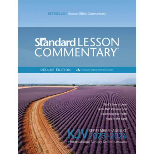 (영문도서) KJV Standard Lesson Commentary(r) Deluxe Edition 2023-2024 Paperback, David C Cook, English, 9780830785100