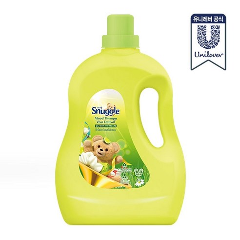 스너글 무드테라피 섬유유연제 비바페스티벌 4L, 1개