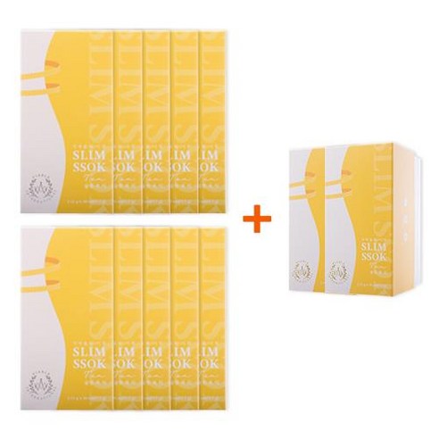 슬림 쏙 티 (SLIM SSOK Tea) 12Box, 63.3g, 12개