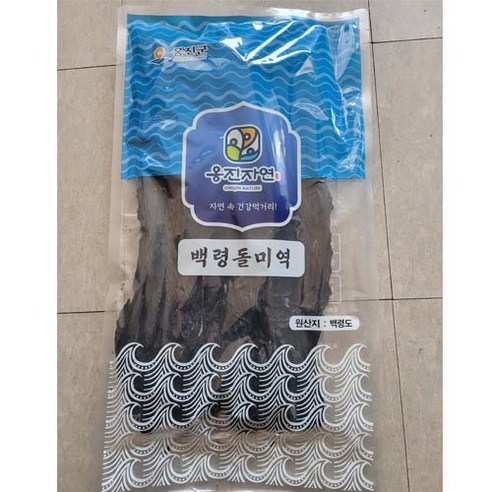 백령도 이가네 자연산 돌미역 200g, 1개 미역귀