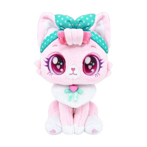 에스에이엠지엔터테인먼트 위시캣 이쁘냥 봉제인형, 25cm, 혼합색상, 1개