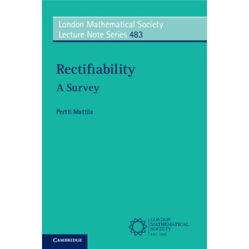 (영문도서) Rectifiability: A Survey Paperback, Cambridge University Press, English, 9781009288088