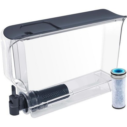 Brita XL 정수 필터 디스펜서 1개의 스트림 필터로 수돗물 및 식수 2개월 지속 25컵 용량 BPA 프리 다크 블루, Water Dispenser_Dispenser 브리타알루나 Brita XL 정수 필터 디스펜서 1개의 스트림 필터로 수돗물 및 식수 2개월 지속 25컵 용량 BPA 프리 다크 블루, Water Dispenser_Dispenser 브리타알루나
