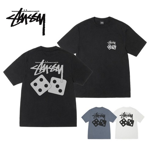 스투시 반팔 다이스 티 STUSSY DICE TEE 주사위 티셔츠