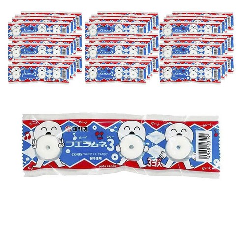 Coris Snack 후에라무네 3개입, 60개