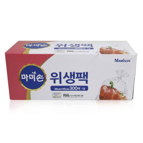 마미손 위생팩 7호 대형, 300매입, 1개