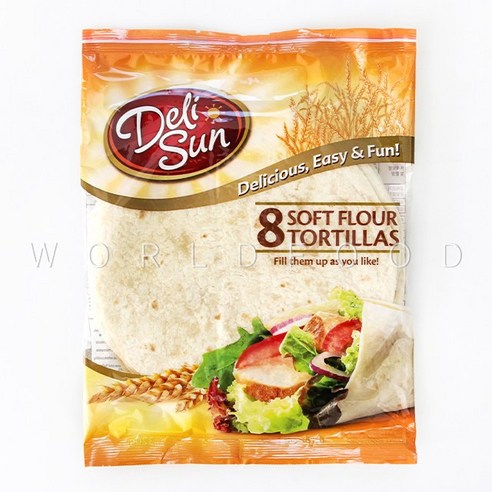 스페인 델리썬 소프트 밀 또띠아 Soft tortillas 320g, 1개