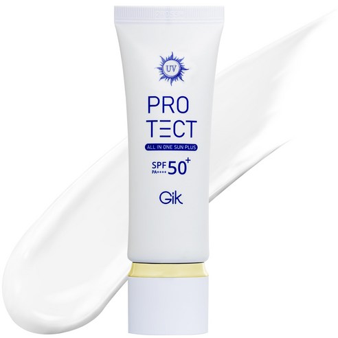 GIK 올인원 유기자차 데일리 썬크림 수분 촉촉한 선크림 SPF50+, 40ml, 1개