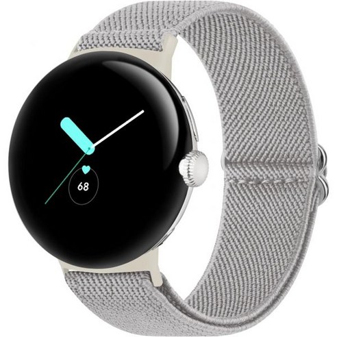 Wanme コンパチブルバンド女性男性交換用対応Google Pixel Watch バンド Google 替えベルト 腕時計バンド 柔軟性  通気性 簡単取付 調節可能 軽量 ベルト グーグル 거치대 쿠팡