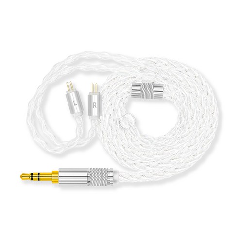은도금 MMCX 2PIN 0.78mm 커스텀 이어폰 케이블, 2PIN 0.78mm 실버
