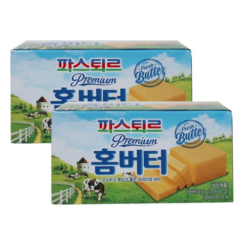 롯데 파스퇴르 홈버터450g, 450g, 20개