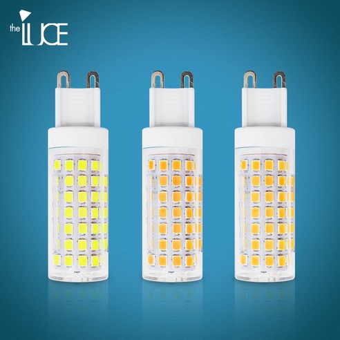 LED G9 전구 핀램프 4.2W 핀타입 램프, LED G9 핀램프(4.2W), 주백색(약간노란불빛), 1개