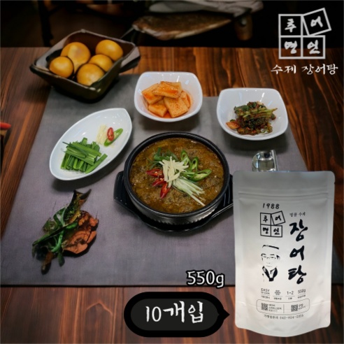 추어명인 장어탕 550g, 3개