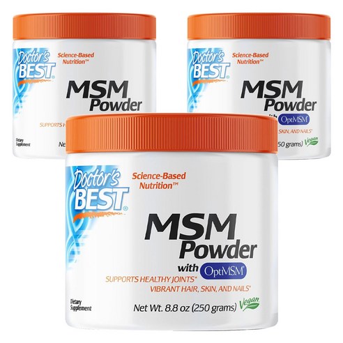 닥터스베스트 MSM 파우더, 3개, 250g
