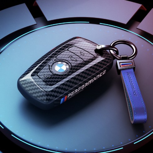 제이비오토 고급 풀카본 BMW 키케이스, A타입 블랙