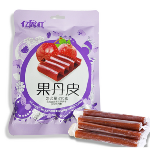김가네 중국식품 이루훙 궈단피 산사스틱 220g, 220g, 2개