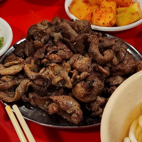 유비푸드 대구 북성로 석쇠불고기 직화 연탄 안주, 1개, 1kg