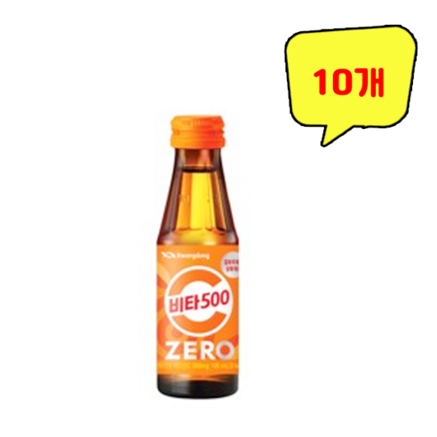 광동제약 비타 500 제로 100ml, 10개