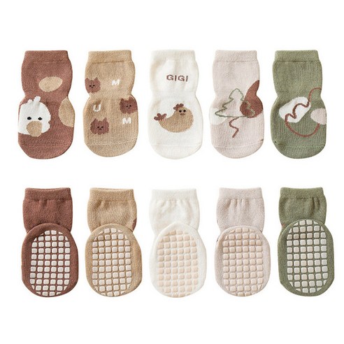 우리 아이 첫 걸음마, 소로이 미끄럼방지 양말로 안전하게!