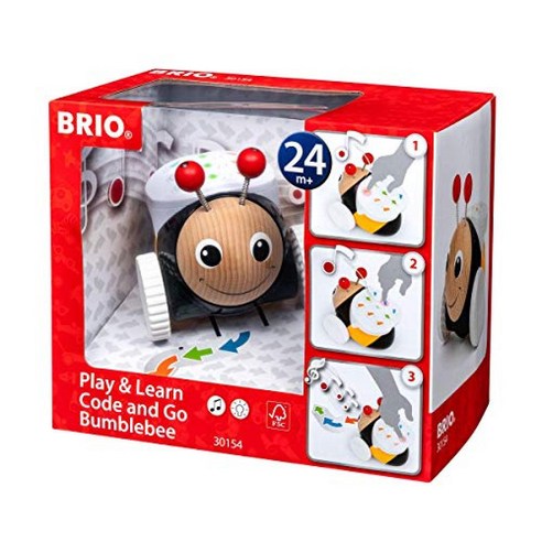 BRIO Brio Code & Go 프로그램 가능한 범블비, 상품명참조, 1개