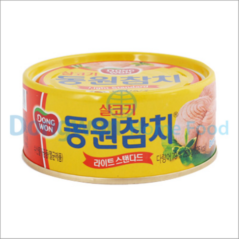 동원 라이트 스탠다드 참치캔(원양산) 250g, 1개