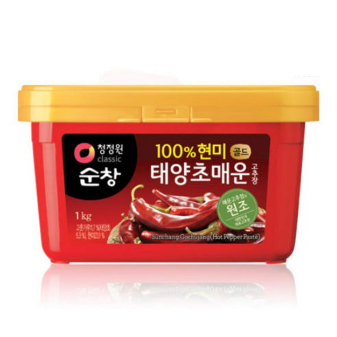 청정원순창 태양초 매운 고추장, 1kg, 1개