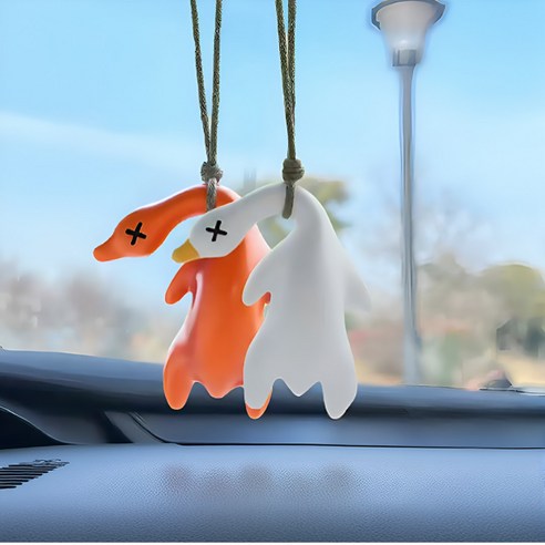 변색100% 도치코 자외선 오리 키링, 귀여움과 실용성을 동시에! 자외선오리키링