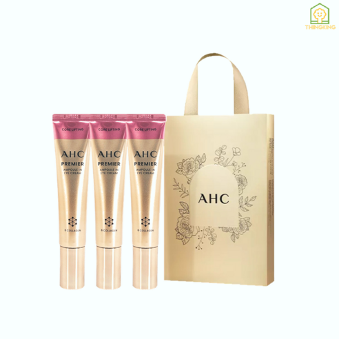 [국내정품][ 홈쇼핑 최신상 ] AHC 아이크림 시즌 12 프리미어 코어리프팅 40ml 3개+쇼핑백[매장], 3개