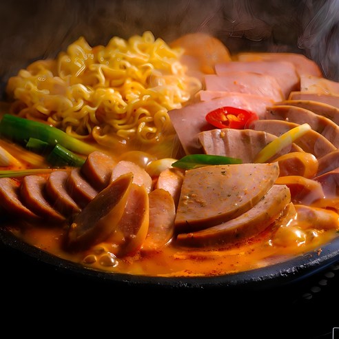 리얼 햄 소시지 듬뿍 부대찌개, 600g, 3개 - 즉석탕/찌개 | 쿠팡