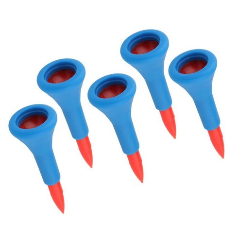 5개 조각 직업적인 골프 고무 티 거의 깨지지 않는 홀더 가동 가능한 42mm, 빨간색, {"사이즈":"42mm"}, {"수건소재":"플라스틱"}