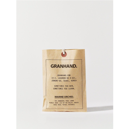 그랑핸드 사쉐 9종 택 1 granhand 방향제, 마린 오키드 Marine Orchid, 1개 탈취/방향/살충 그랑핸드 사쉐 9종 택 1 granhand 방향제, 마린 오키드 Marine Orchid, 1개 탈취/방향/살충