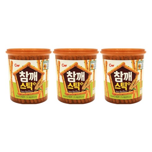 제로 카카오 케이크, 171g, 2개 과자/초콜릿/시리얼 15 청우식품 참깨스틱 진, 220g, 3개