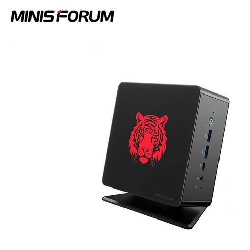 MINISFORUM 미니PC UM780 XTX AMD 라이젠7 7840HS 베어본 PC, 피코크 블루, 베어본(RAM SSD미포함)