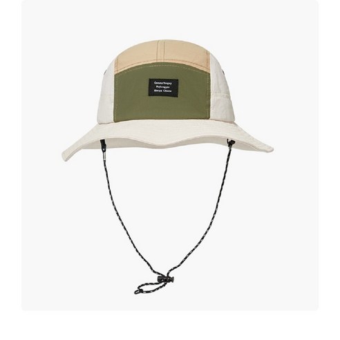 등산 모자 벙거지 사파리 자외선 차단 낚시 캠핑, 화이트+베이지