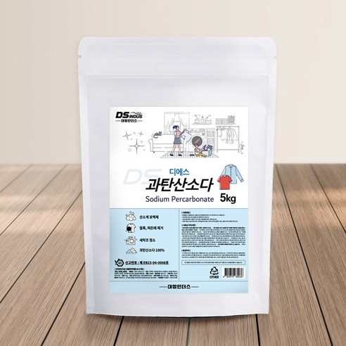 디에스 과탄산소다 대용량 리필 5kg 산소계표백제, 1개