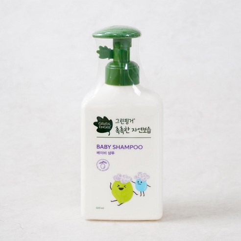 그린핑거 촉촉한자연보습 베이비샴푸 320ml, 1개
욕실용품/스킨케어 그린핑거 촉촉한자연보습 베이비샴푸 320ml, 1개
욕실용품/스킨케어
