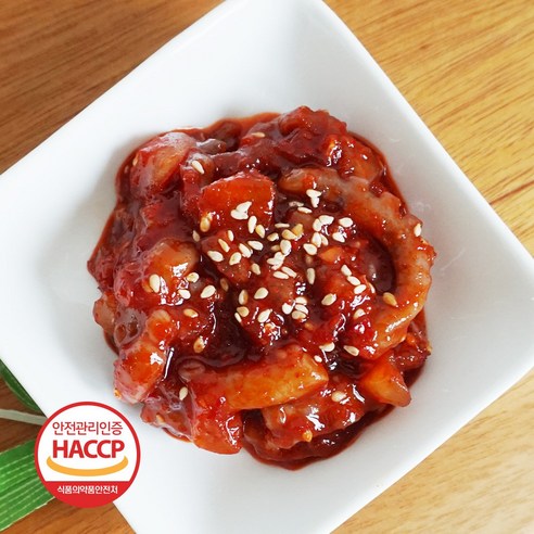 속초젓갈 저염발효 쫄깃한 낙지젓갈 밑반찬, 350g, 1개