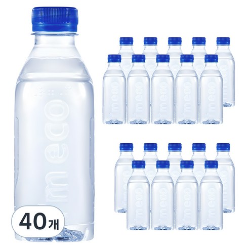 아임에코 가벼운샘 무라벨, 330ml, 40개